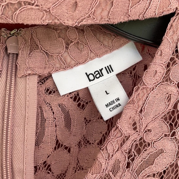 Beautiful NWT mauve lace midi dress! - Picture 5 of 10